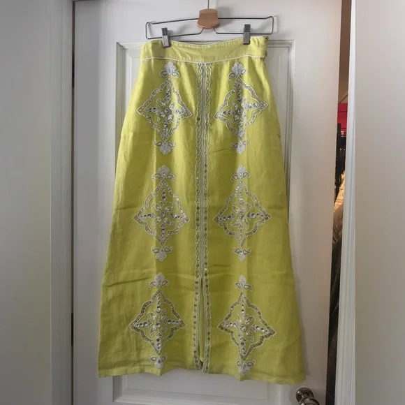Limoncello Beaded Clara Skirt - Picture 3 of 6